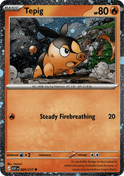 Tepig Ascended Heroes: Additionals #029