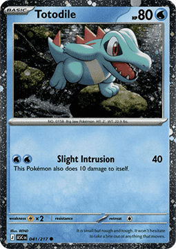 Totodile Ascended Heroes: Additionals #041