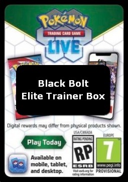 Live Code Card (Elite Trainer Box) Black Bolt: Additionals #
