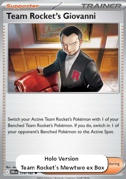 Team Rocket's Giovanni Destined Rivals: Additionals #174