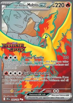 Team Rocket's Moltres ex Destined Rivals: Additionals #208