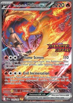 Team Rocket's Moltres ex Destined Rivals: Additionals #229