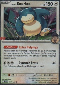 Hop's Snorlax Journey Together: Additionals #117