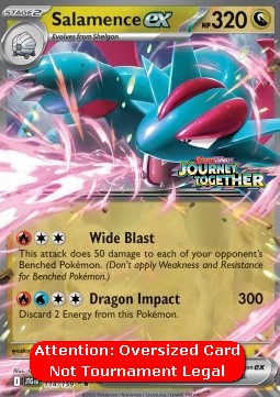 Salamence ex Journey Together: Additionals #114