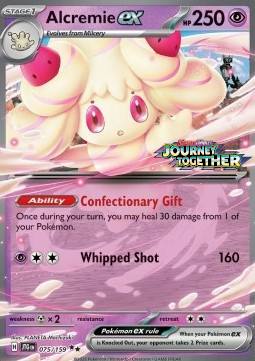 Alcremie ex - Journey Together: Additionals #075
