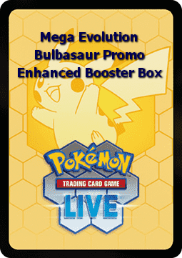 Mega Evolution Live Code Card: Bulbasaur Promo - Enhanced Booster Box Mega Evolution: Additionals #