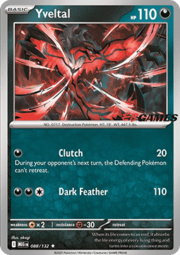Yveltal Mega Evolution: Additionals #088