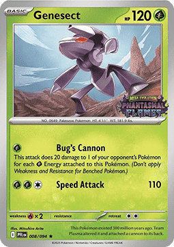 Genesect - Phantasmal Flames: Additionals #008