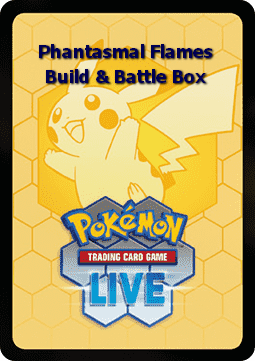 Phantasmal Flames Live Code Card: Build & Battle Box Phantasmal Flames: Additionals #