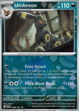 Umbreon - Prismatic Evolutions: Additionals #059