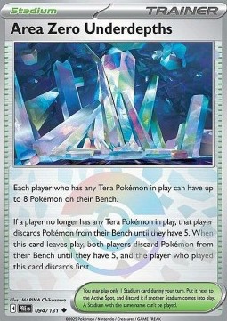 Area Zero Underdepths Prismatic Evolutions: Additionals #094