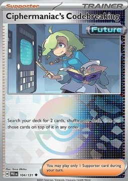 Ciphermaniac's Codebreaking Prismatic Evolutions: Additionals #104
