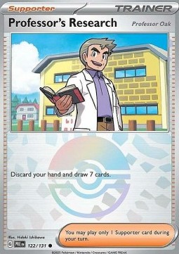 Professor's Research - Professor Oak Prismatic Evolutions: Additionals #122