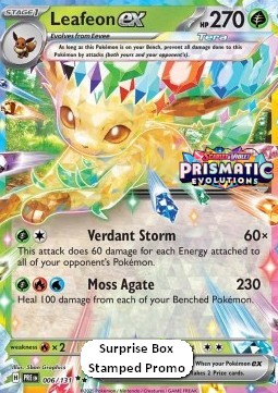 Leafeon ex Prismatic Evolutions: Additionals #006