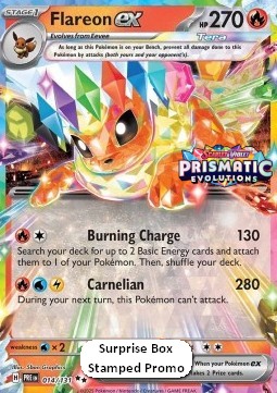 Flareon ex Prismatic Evolutions: Additionals #007