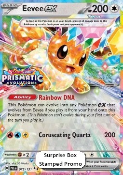Eevee ex Prismatic Evolutions: Additionals #075