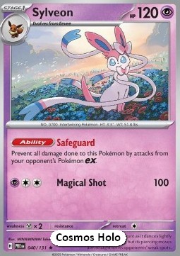 Sylveon Prismatic Evolutions: Additionals #040