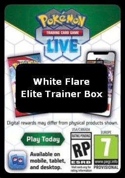 Live Code Card (Elite Trainer Box) White Flare: Additionals #