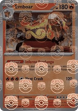 Emboar - White Flare: Additionals #013