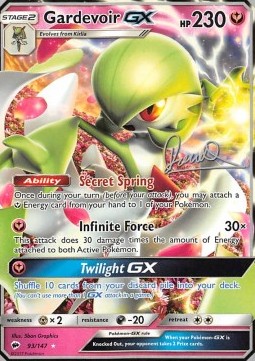 Gardevoir GX Burning Shadows #