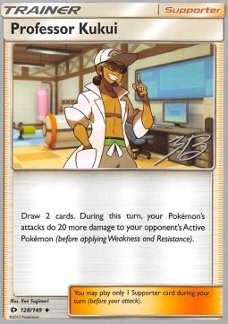 Professor Kukui Sun &amp; Moon #