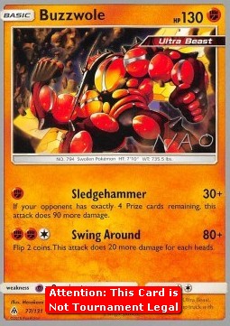 Buzzwole Forbidden Light #