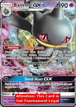 Banette GX Celestial Storm #