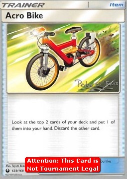 Acro Bike Celestial Storm #123a/168