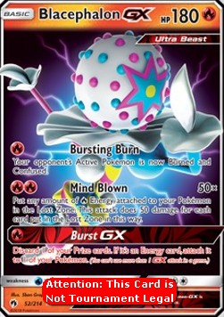 Blacephalon GX Lost Thunder #