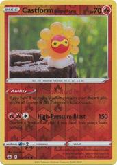 Castform Sunny Form [Reverse Holo] Pokemon Chilling Reign #22/198
