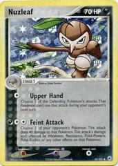 Nuzleaf [Reverse Holo] Pokemon Hidden Legends #45/101
