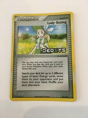 Lady Outing [Reverse Holo] Pokemon Deoxys #87/107