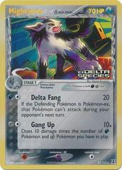 Mightyena [Reverse Holo] Pokemon Delta Species #24/113