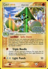 Cacturne [Reverse Holo] Pokemon Crystal Guardians #15/100