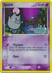 Spoink [Reverse Holo] Pokemon Crystal Guardians #62