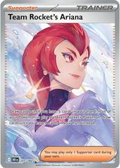 Team Rocket's Ariana [Reverse Holo] Pokemon Destined Rivals #171/182
