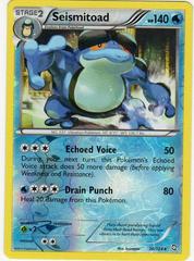Seismitoad [Reverse Holo] Pokemon Dragons Exalted #36/124