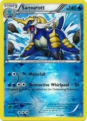 Samurott [Reverse Holo] Pokemon Boundaries Crossed #41