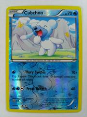 Cubchoo [Reverse Holo] Pokemon Furious Fists #21/111