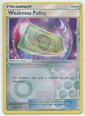 Weakness Policy [Reverse Holo] Pokemon Burning Shadows #126/147